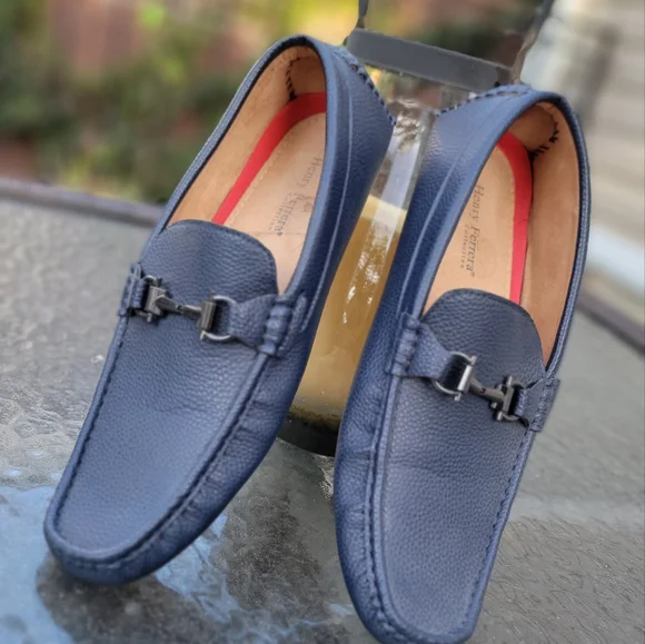 Henry Ferrera Faux Leather Slip-On Lodfers